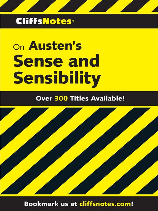 Title details for CliffsNotes on Austen's Sense and Sensibility by Norah Smaridge - Available
